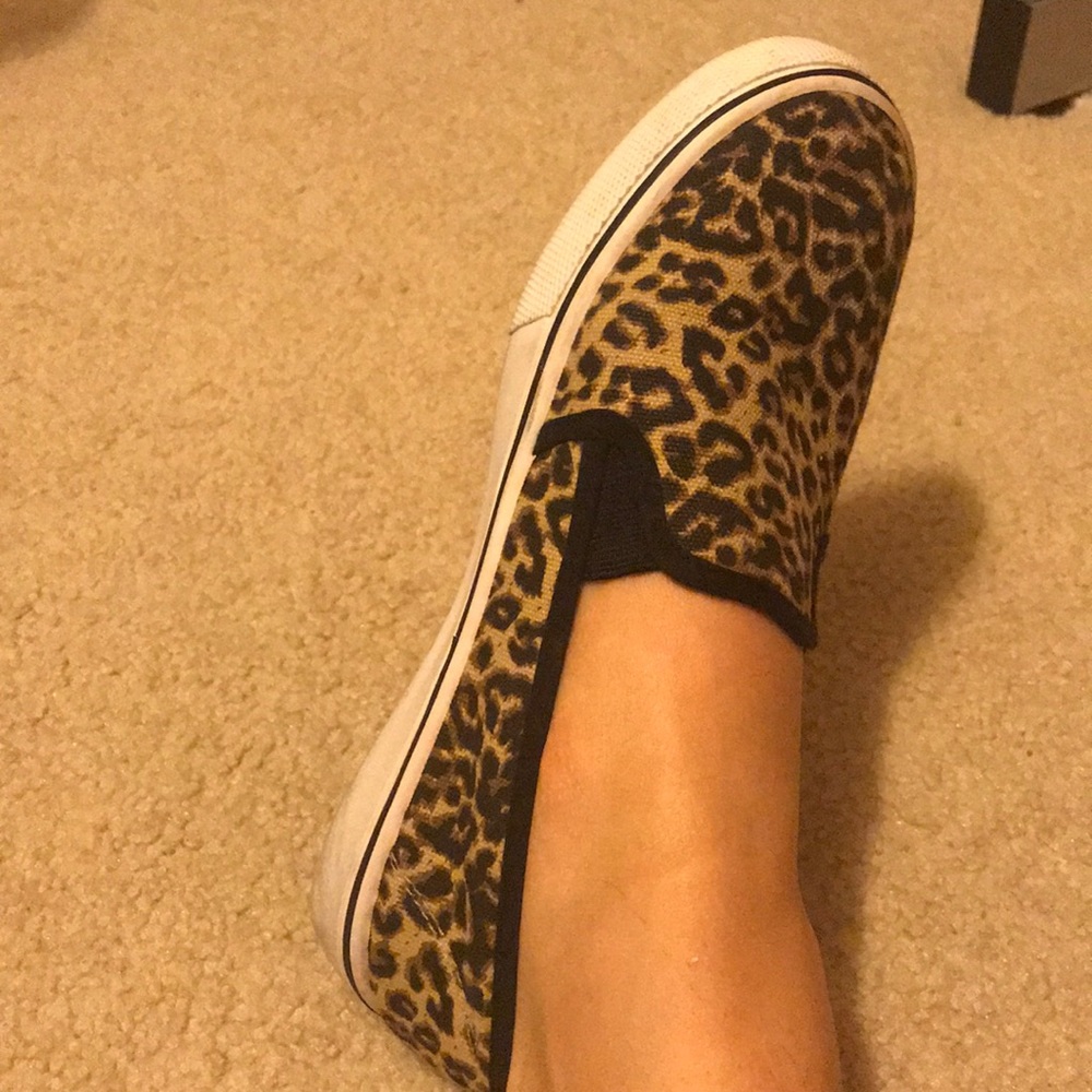Cheetah Slip On Sneakers
